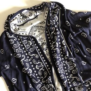 Forever 21 Open Cardigan Asymmetrical Cut (Size S)